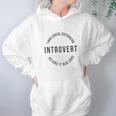 Soft Introvert Social Distancing Before It Was Cool Hoodie Gifts for Women