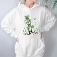 St Patricks Day Clovers Dabbing Leprechaun Youth Kids Hoodie Gifts for Women