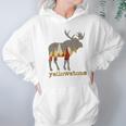 Vintage Yellowstone National Park Bull Moose Hoodie Gifts for Women