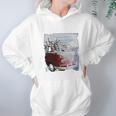 Volkswagen Santa And Reindeer Camper Van Hoodie Gifts for Women