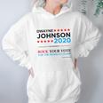 Vote The Rock 2020 President Dwayne Johnson Election Black T-Shirt Hoodie Gifts for Women