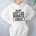 Wayne County Jail Inmate Prison Halloween Costume Hoodie Gifts for Women