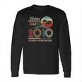 12 Years Old 12Th Birthday Vintage August 2010 Ver2 Long Sleeve T-Shirt