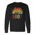 15Th Birthday Decorations July 2007 Boy Girl 15 Years Old Long Sleeve T-Shirt