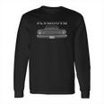 1966 Plymouth Belvedere Ii Front Black Long Sleeve T-Shirt