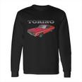 1969 Ford Torino Gt Red Long Sleeve T-Shirt