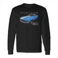 1970 Ford Mach1 Blue Long Sleeve T-Shirt