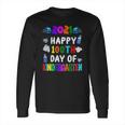 2022 Happy 100Th Day Of Kindergarten Cute 100 Days Long Sleeve T-Shirt