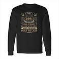 20Th Birthday Gifts 20 Years Old Retro Born In July 2001 Ver2 Long Sleeve T-Shirt