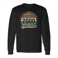 21St Birthday September 2000 21 Years Old Being Awesome Long Sleeve T-Shirt