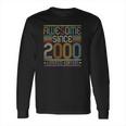 21St Birthday Vintage Tee 21 Years Old Awesome Since 2000 Ver2 Long Sleeve T-Shirt