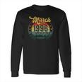 25Th Birthday Gifts 25 Years Old Retro Born In March 1996 Ver2 Long Sleeve T-Shirt