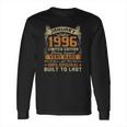 26Th Birthday Gift 26 Years Old Retro Vintage January 1996 Ver2 Long Sleeve T-Shirt