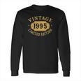 27 Years Old 27Th Birthday Anniversary Best Limited 1995 Long Sleeve T-Shirt