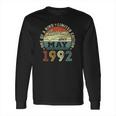 30 Years Old Birthday Awesome Since May 1992 30Th Birthday Long Sleeve T-Shirt