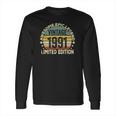 30 Years Old Legendary Retro Vintage Awesome Birthday 1991 Long Sleeve T-Shirt