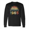 36 Years Old Distressed 1985 Vintage 36Th B-Day Retro Gifts Long Sleeve T-Shirt