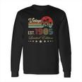 37Th Birthday Born 1985 Vintage Limited Edition 37 Birthday Long Sleeve T-Shirt