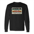 40Th Birthday Gifts Vintage Best Of 1981 Retro Cassette Tape Long Sleeve T-Shirt