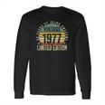 44 Years Old Gifts Vintage 1977 Limited Edition 44Th Birthday Long Sleeve T-Shirt