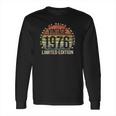 45 Years Old Gifts Vintage 1976 Limited Edition 45Th Birthday Long Sleeve T-Shirt