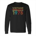 47 Years Old Vintage 1975 Limited Edition 47Th Birthday Long Sleeve T-Shirt