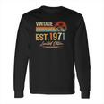 51 Years Old Gifts Vintage Est 1971 Limited Edition 51St Bd Long Sleeve T-Shirt