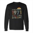 51St Birthday Vintage 1971 Long Sleeve T-Shirt