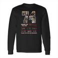 74Th Years Of It’S A Wonderful Life 1946-2020 Signatures Shirt Long Sleeve T-Shirt