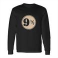 9 34 Nine Three Quarters Harry Potter Hogwarts Long Sleeve T-Shirt