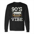 90S Vibe Vintage Cassette Long Sleeve T-Shirt