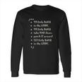 99 Bugs In The Code Software Engineer Tester Long Sleeve T-Shirt