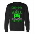 Achievement Unlocked Funny 100Th Day Of School Long Sleeve T-Shirt