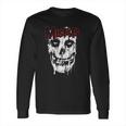 Ae Designs Misfits Splatter Skull Long Sleeve T-Shirt