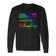 Airbrushing Happiest Funny Artist Gift Idea Cool Gift Long Sleeve T-Shirt