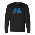 Alexa Do My Homework Funny Joke Kids Youth Long Sleeve T-Shirt