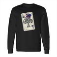 Alice In Wonderland Were All Mad Here Ace Of Spades Long Sleeve T-Shirt