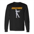 Amazombie Coworker Gift Associate Warehouse Zombie Long Sleeve T-Shirt