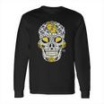 Americas Finest Apparel Green Bay Sugar Skull Long Sleeve T-Shirt