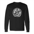 Anarchy SymbolShirt Graffiti Spray Paint Anarchism Long Sleeve T-Shirt