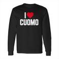 Andrew Cuomo I Love Cuomo Long Sleeve T-Shirt