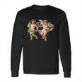 Angelic Vintage Cherub Design Charming Baby Angels Long Sleeve T-Shirt