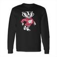 Angry Bucky Badger Long Sleeve T-Shirt