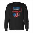 Anti Fake News Defund The Media Long Sleeve T-Shirt