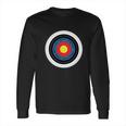 Archery Bullseye Target Sports Long Sleeve T-Shirt