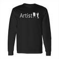 Artist Funny Logo Long Sleeve T-Shirt