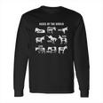 Asses The World Funny Long Sleeve T-Shirt