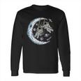 Astronauts Moon Swinging Long Sleeve T-Shirt