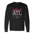 Atlanta Baseball Atl Vintage Georgia Brave Gift Long Sleeve T-Shirt