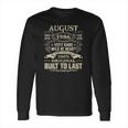 August 1986 35 Years Old 35Th Birthday Gifts Long Sleeve T-Shirt